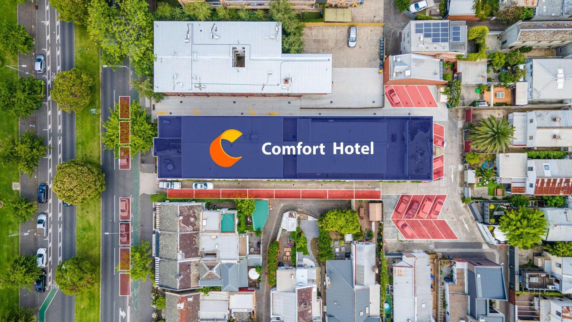 Comfort Hotel East Melbourne Bagian luar foto